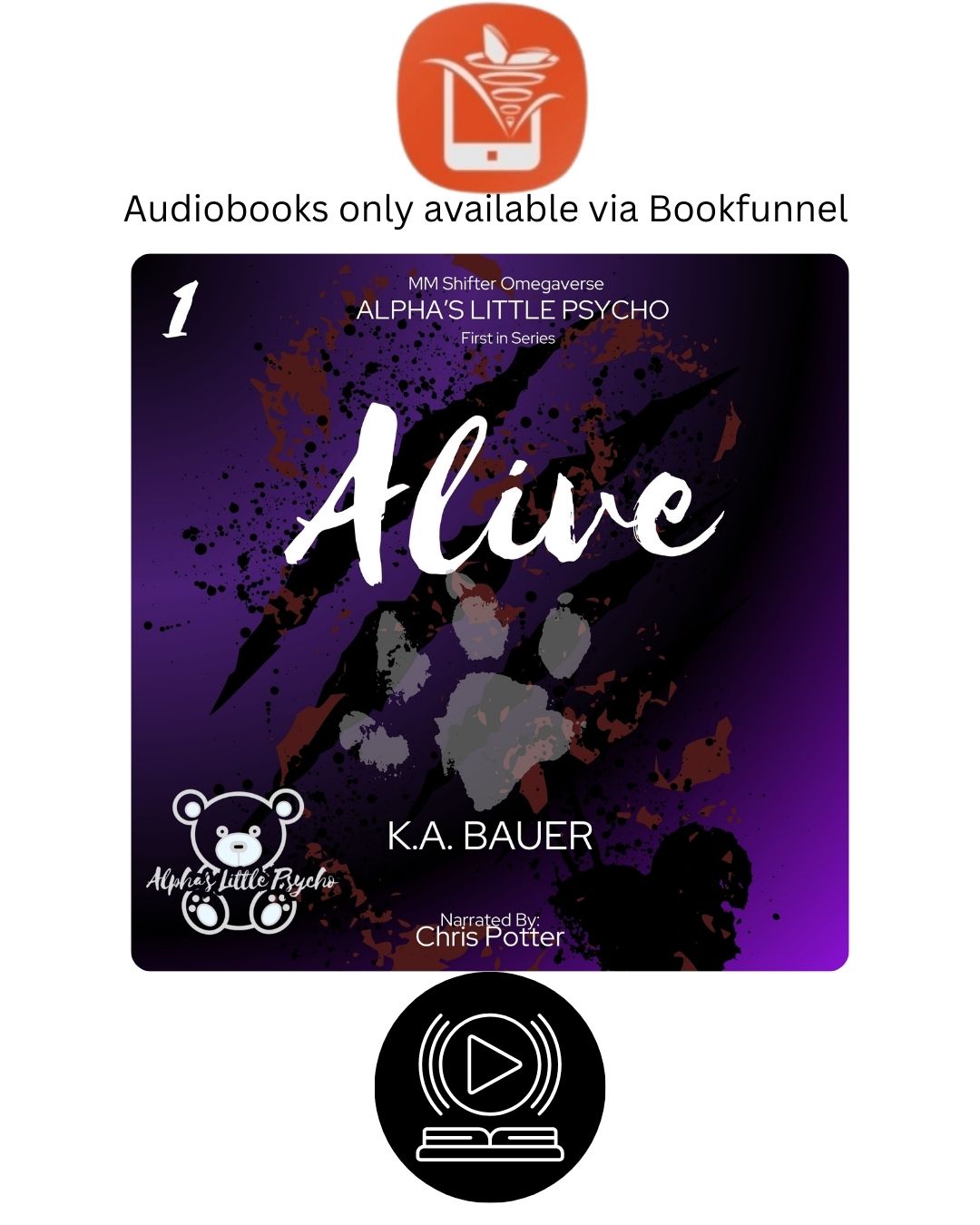 AudioBooks: Alpha's Little Psycho: Bundle
